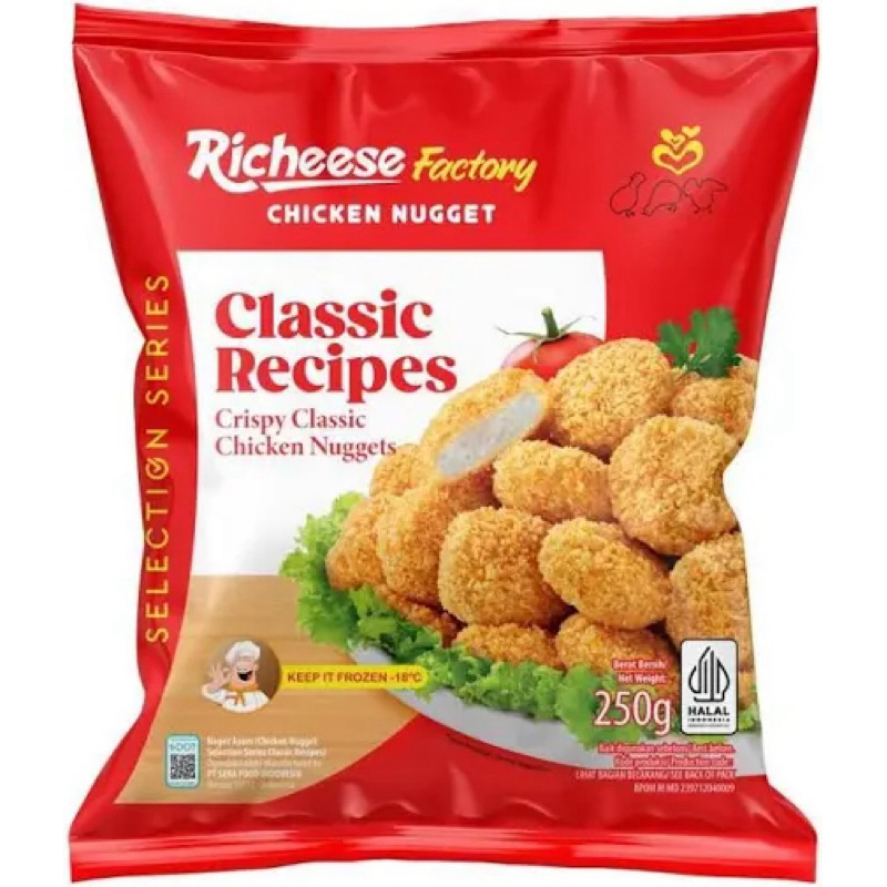 

Richeese Nugget Classic Recipes 250gr