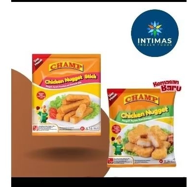 

Cham Chiken Nugget 1kg, Chicken Nugget 500g, Chicken Stick 1kg, Chicken Stick 500gr