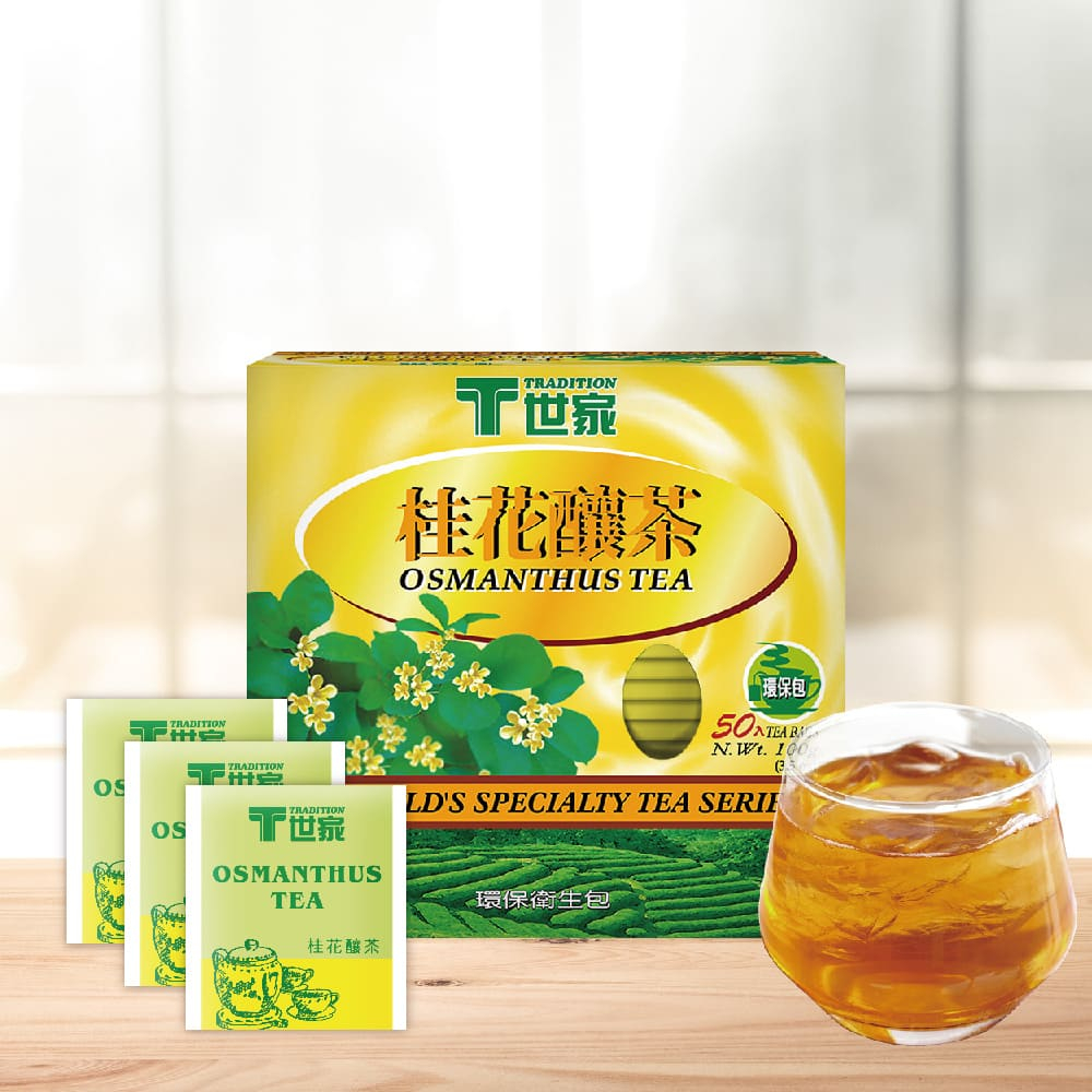 

Teh celup Oolong Osmanthus Tea Taiwan kemasan sachet per pcs, Gui Hua cha