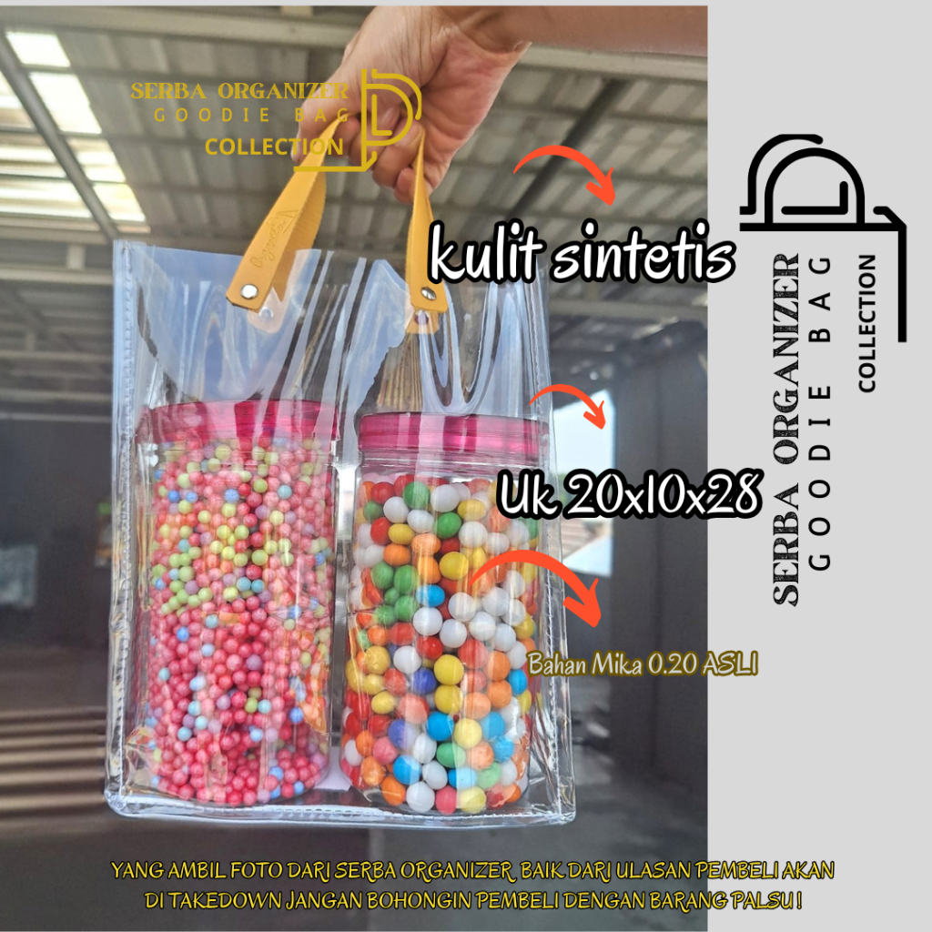 

Tas Botol Kopi kantong Plastik Souvenir botol wine kopi, Goodiebag botol, Tas goodie bag mika pvc