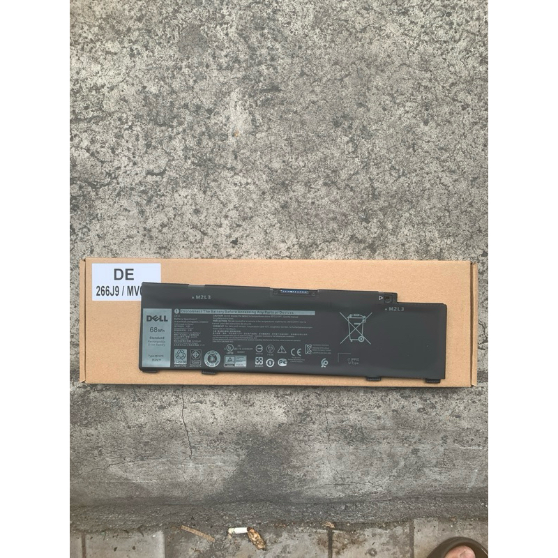 Baterai Dell Inspiron 5490 G3 3590 G5 5500 5505 266J9 MV07R Original