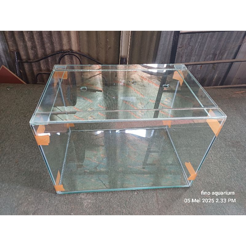 Aquarium 60x40x40 plus tutup