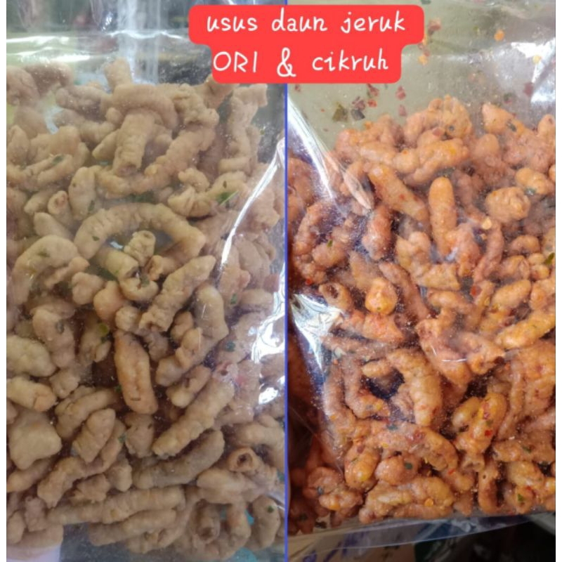 

CEMILAN PEDAS TERLARIS/ USUS PEDAS/ USUS CRISPY PEDAS DAUN JERUK 250GR