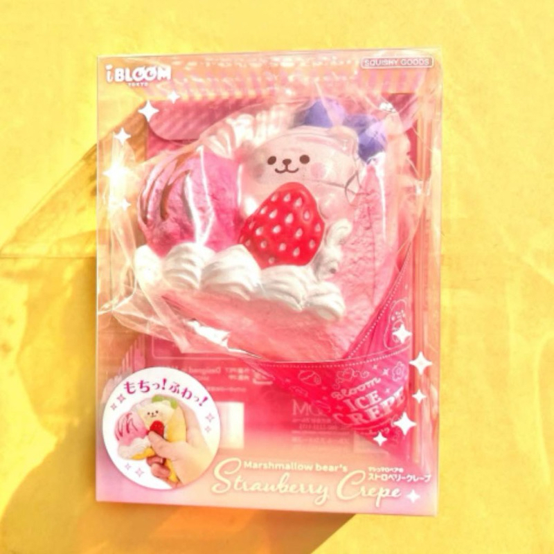 Squishy Ibloom Strawberry Crepe