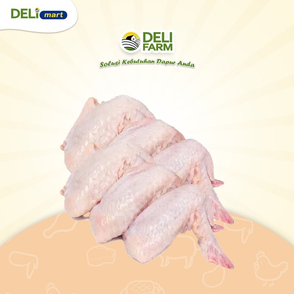 

Deli Mart [Khusus INSTAN Medan] Sayap Ayam Segar by Deli Farm