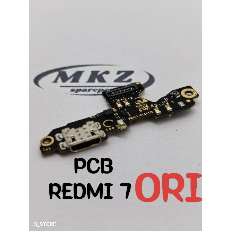 CONNECTOR CHARGER XIAOMI REDMI 7 + MIC ORI PAPAN KONEKTOR CAS XIAOMI REDMI 7 ORI PLUS IC