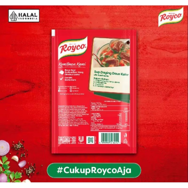 

Cahayadstore Royco Sapi 220G X 2