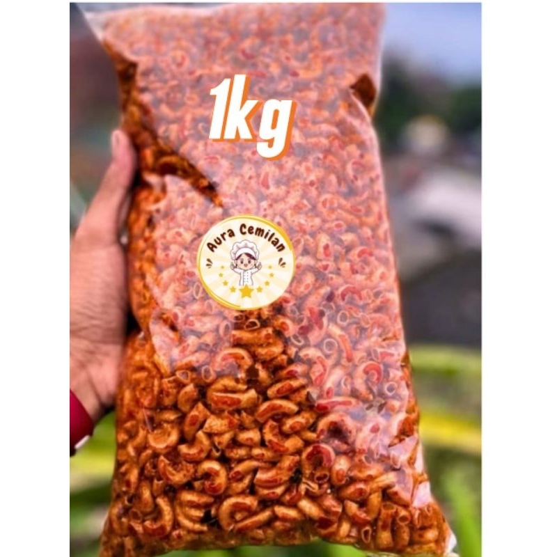 

Makaroni Kriuk Pedas Bantet Daun Jeruk Dan Makaroni Rasa Original 1KG