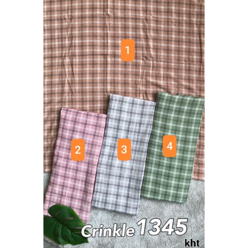 Kain Crinkle Airflow Motif Premium per 0,5M Crinkle Motif 1345