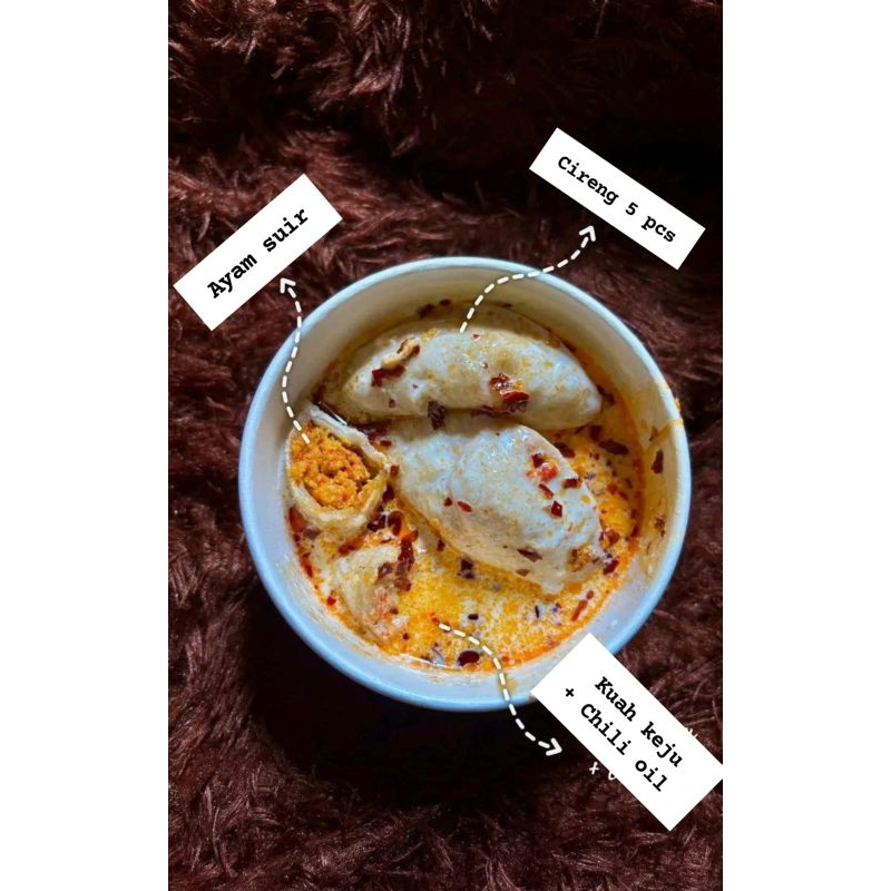 

CIRENG KUAH KEJU creamy