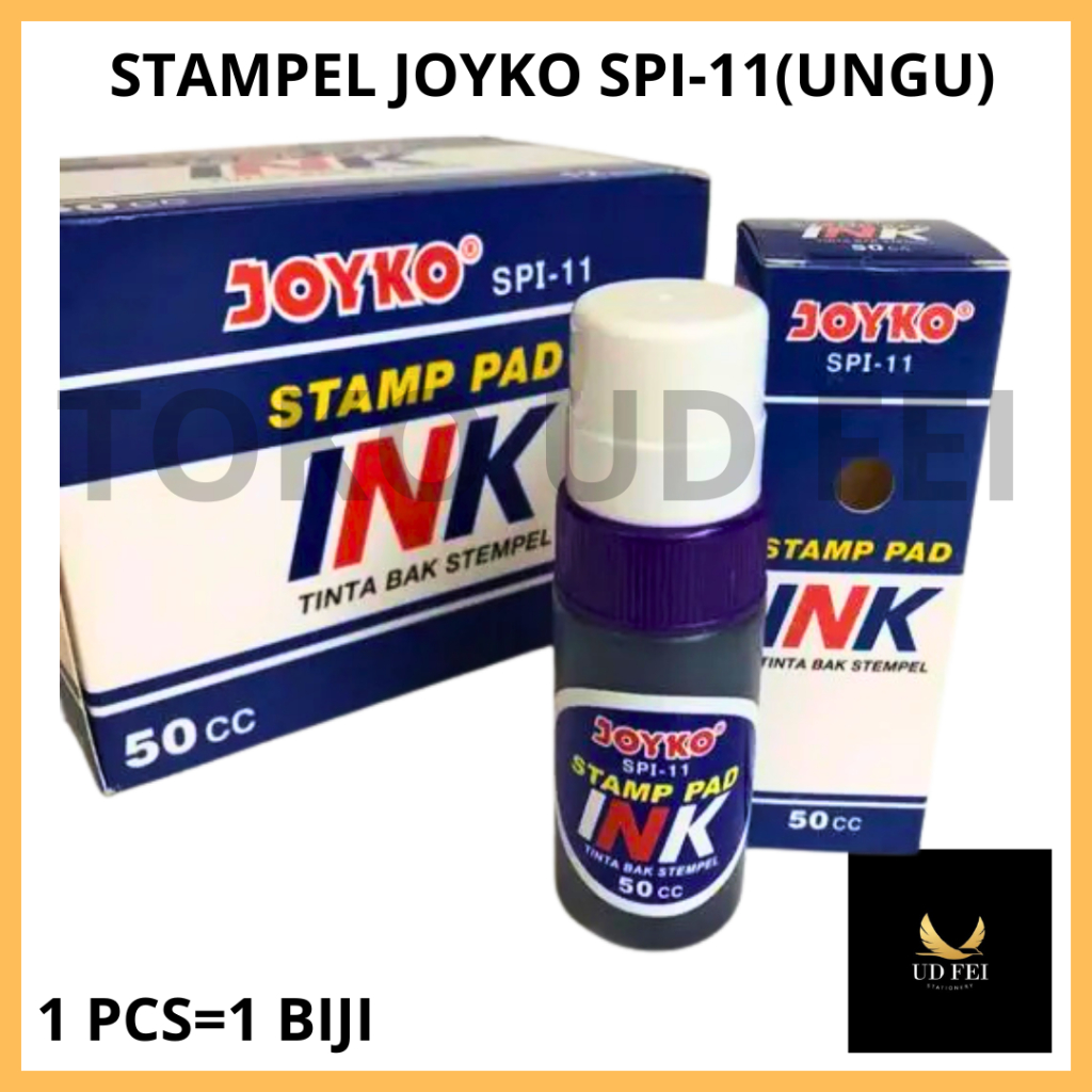 

(1PCS WARNA UNGU/VIOLET) Tinta Stempel Joyko SPI 11-15: High-Quality Joyko Ink for Durable Stamp Printing/ STAMPEL JOYKO/ REFIILL STAMPEL/ TINTA STAMPEL