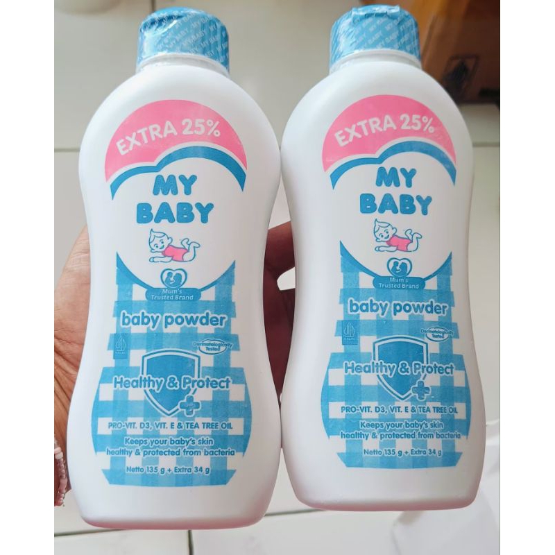 ❤️G.A SHOP❤️ MY BABY BEDAK BAYI 135G EXTRA 25%
