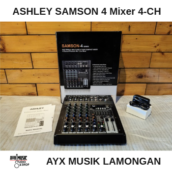 Ashley Samson Mixer 4-CH | Premium Audio Mixer