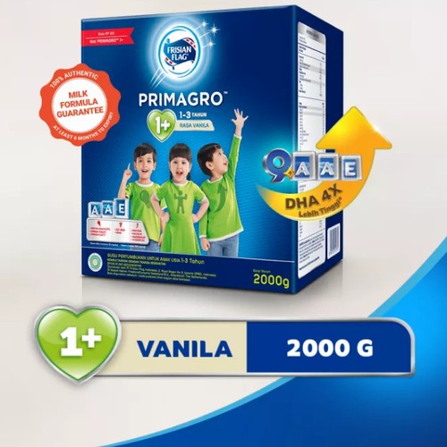 Frisian Flag Primagro 1+ Vanila 2000gr