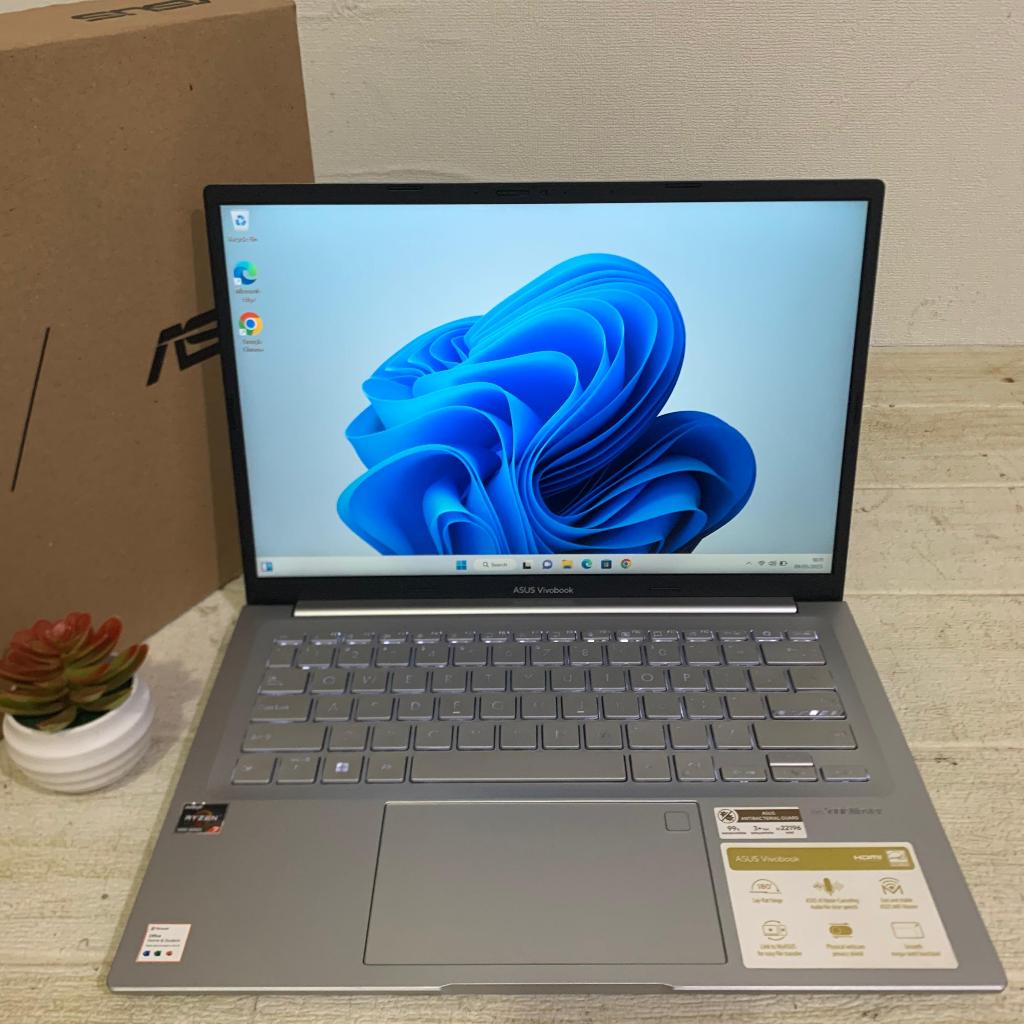 BARU Laptop Slim Asus Vivobook M1403QA | Ryzen 7 5800HS | RAM 16 GB | SSD 512 GB | Key Backlight | 1