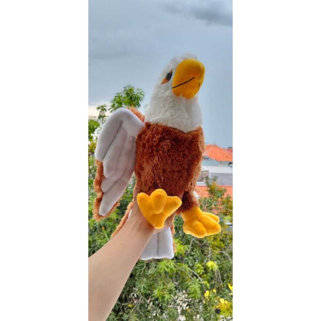 Boneka Burung Mainan Boneka Karakter Burung Elang Eagle M