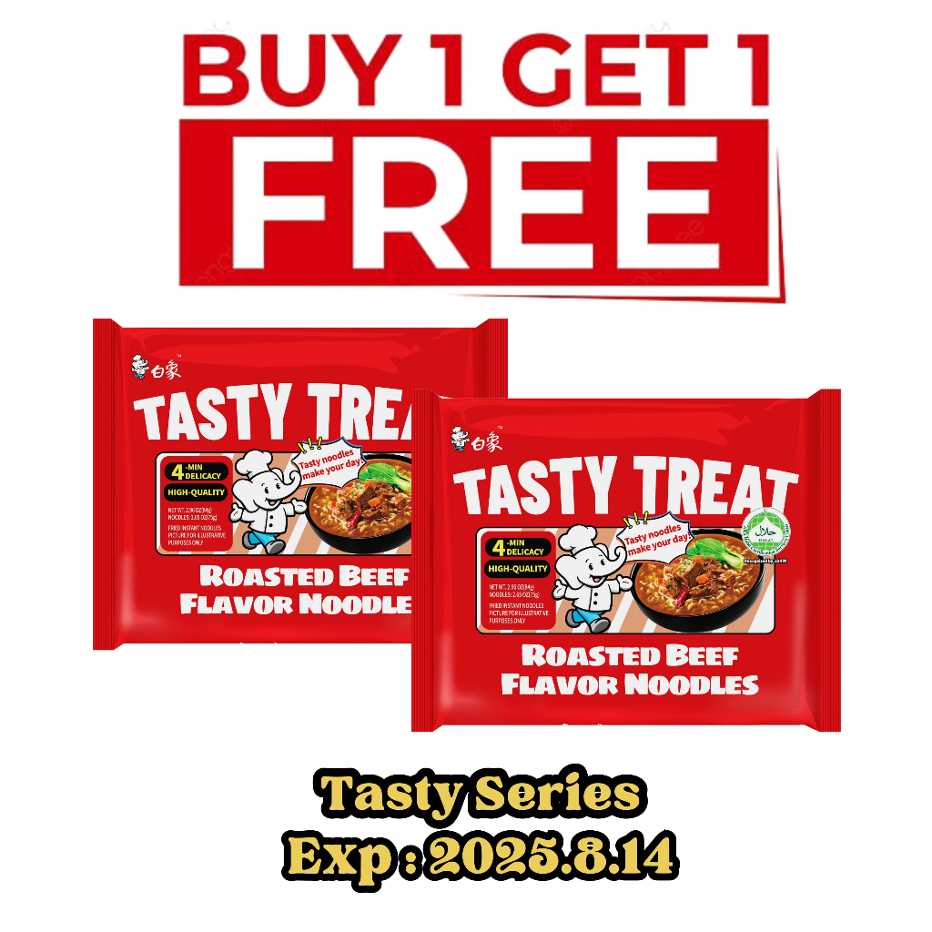 

BAIXIANG - PROMO BUY 1 GET 1 !! Varian TASTY TREAT
