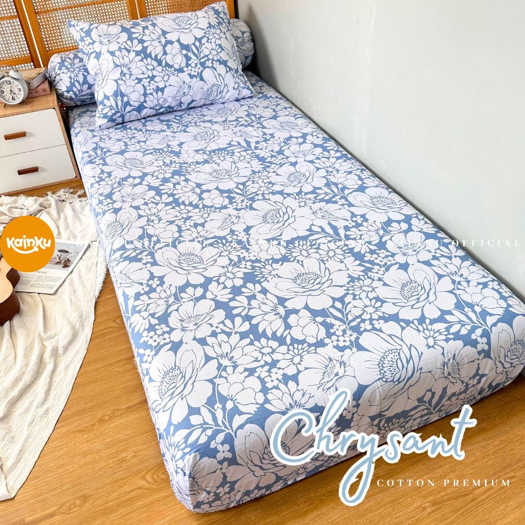Sprei DAUN TROPICAL GARDEN | SPREI KINGSIZE SPREI NO 1 | SEPRE MOTIF AMALFI HIJAU