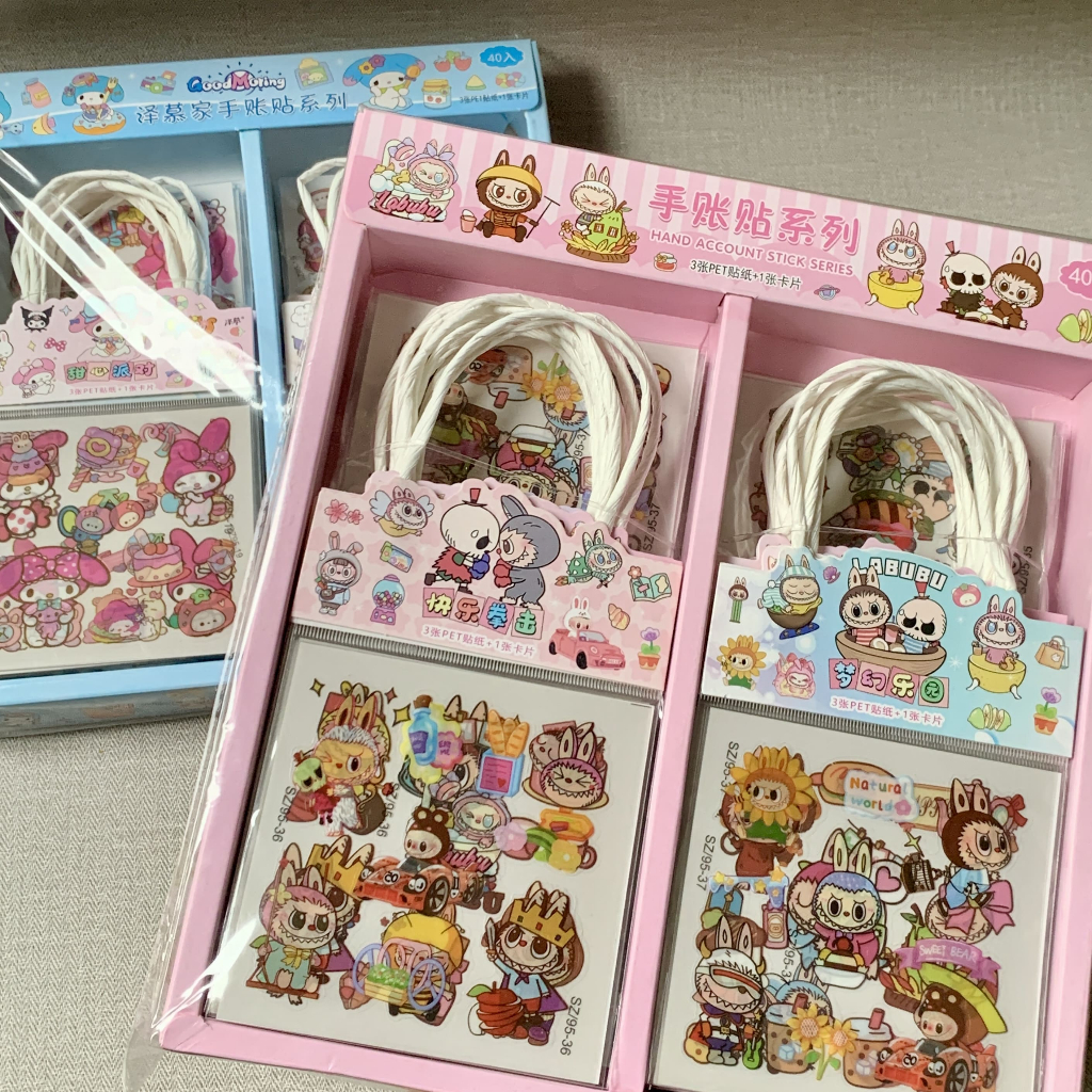 

Sticker Handbag Waterproof Cute Journal Sticker Scrapbook Sticker