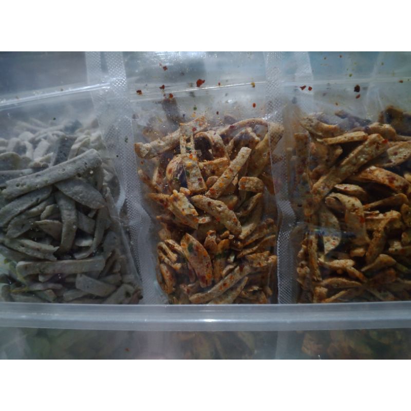 

Basreng Daun Jeruk Pedas Dan Original 100g