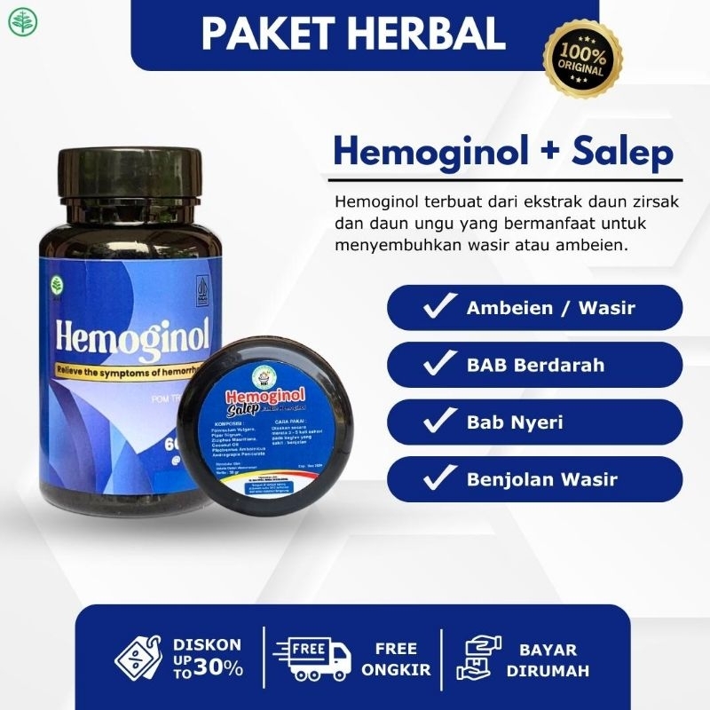 Hemoginol Salep Obat Pengempes Ambien Stadium 1 2 3 4 Alami Ampuh