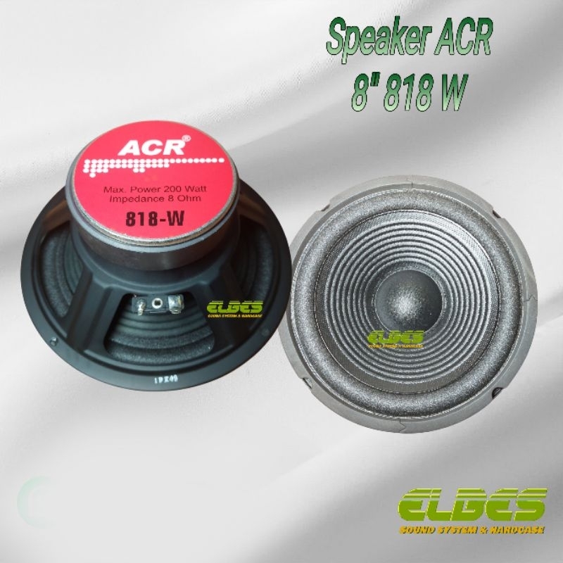Speaker ACR 8in 818W 8 inch Acr 8in woofer