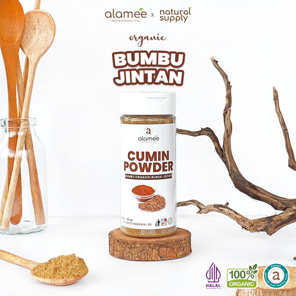 

ALAMEE Bumbu Dapur Jintan Bubuk Cumin Powder Bumbu Dapur Instan Jinten Caraway Rempah Masak 80gr