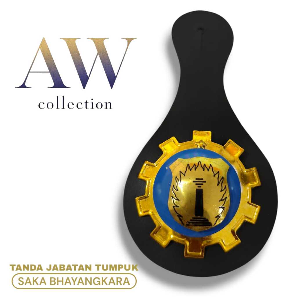 Tanda jabatan SAKA BHAYANGKARA Tumpuk / Tanjab tumpuk saka bhayangkara
