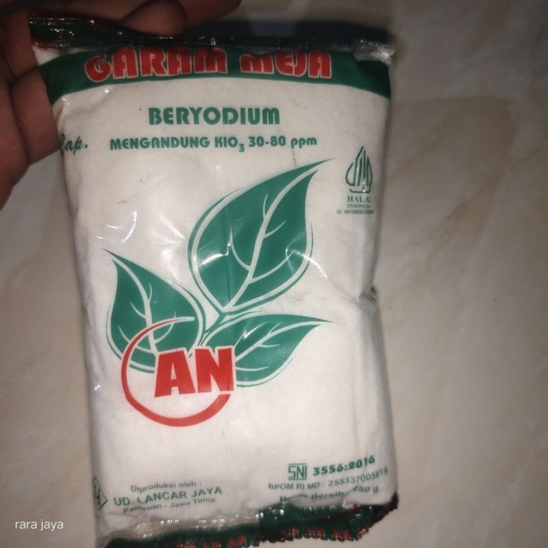 

GARAM BERYODIUN (PROMO) A.N 250gr