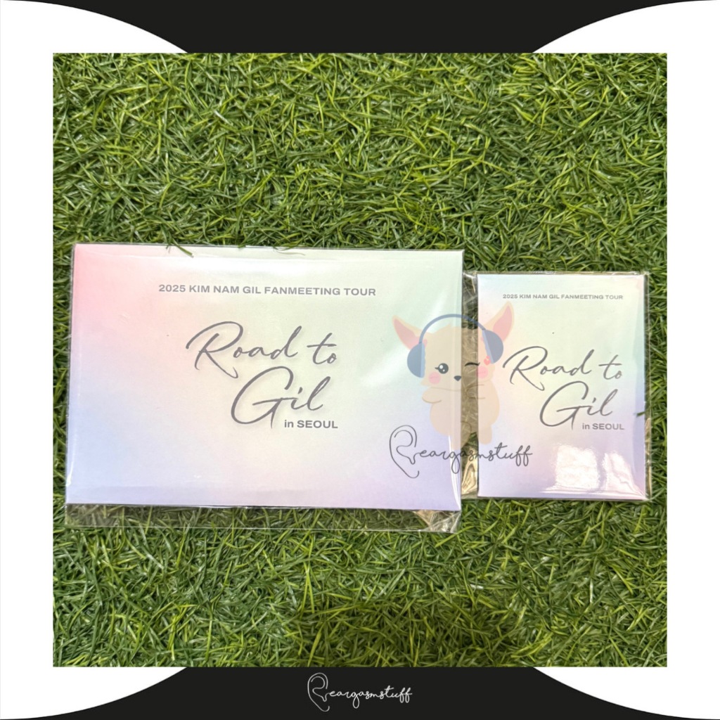 KIM NAM GIL / KIM NAMGIL FAN MEETING TOUR ROAD TO GIL IN SEOUL OFFICIAL GOODS / MERCHANDISE / MERCH 