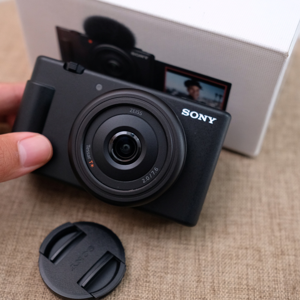 SONY ZV-1F OMPACT FOR CONTEN CREATOR & VLOGING VIDIO/FOTO KAMERA SERBA BISA [100%ORI] BEST SELLER KA