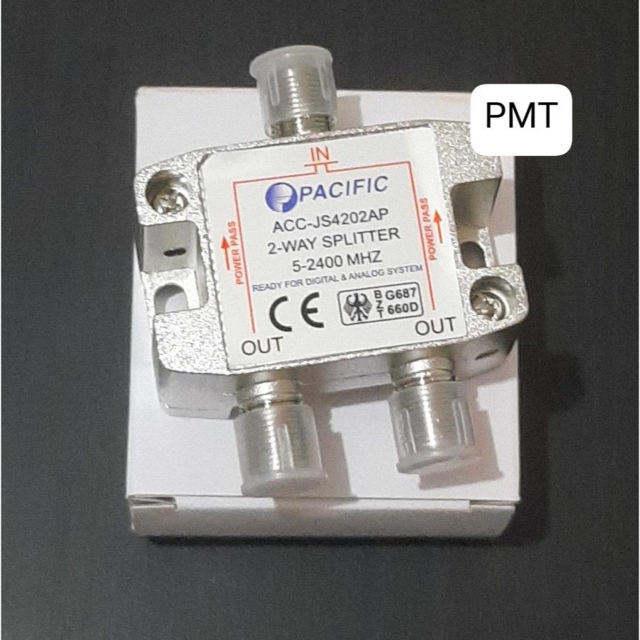 SPLITTER 2-WAY PACIFIC ACC-JS4202AP 5-2400MHz