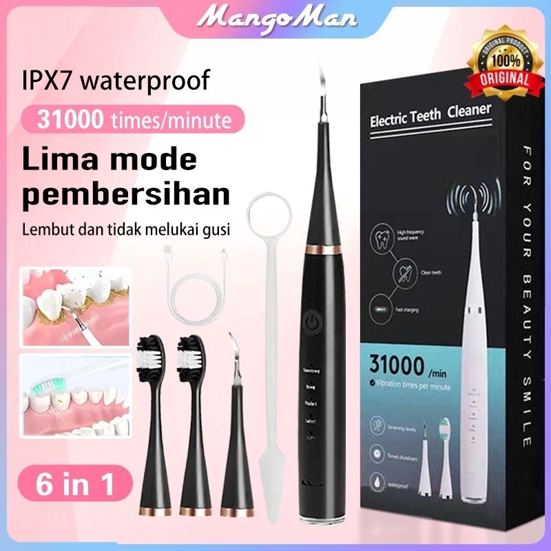 Alat pembersih gigi ultrasonik pintar, alat pembersih karang gigi sikat gigi elektrik, Electric Teet