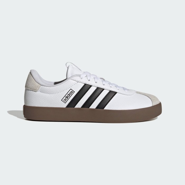 Sepatu Sneakers Casual Wanita Adidas VL COURT 3.0 White Gum ID8797