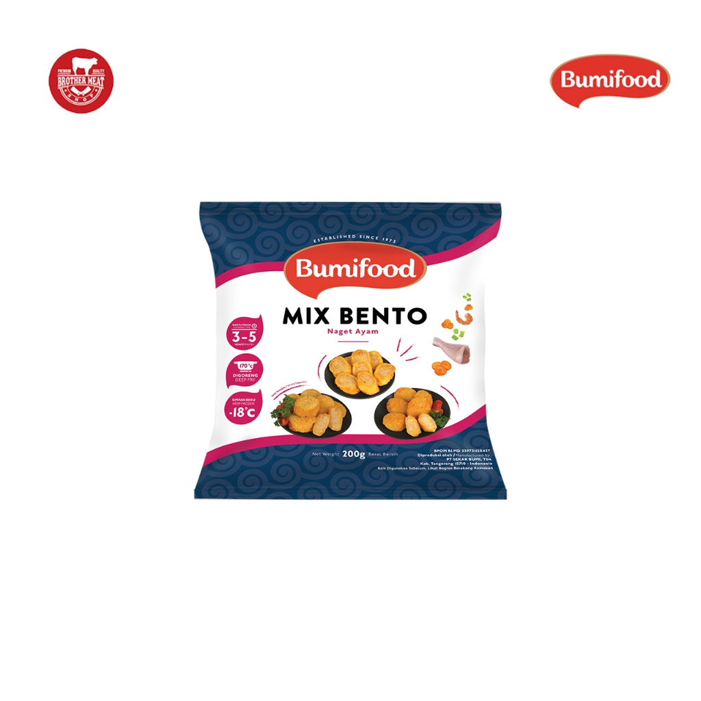 

Bumifood Mix Bento 200gr - Brothermeatshop