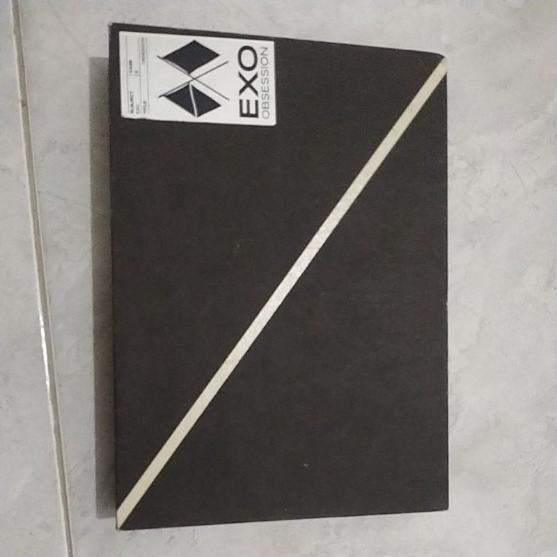 album kpop exo obsession (album only)