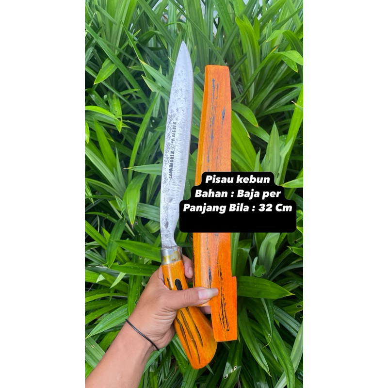 GOlok Kebun Super tajam