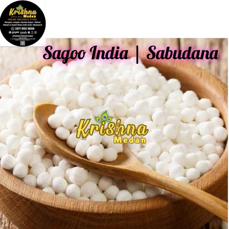 

Sagoo India | Sabudana | Sagu besar