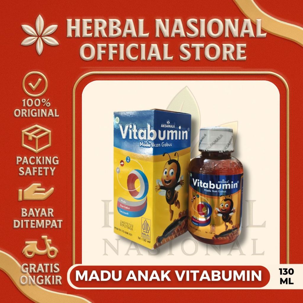 

Vitabumin Madu Penambah Nafsu Makan Anak
