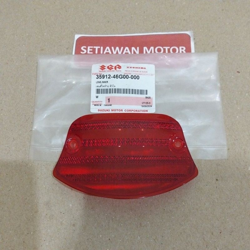 MIKA / KACA LAMPU STOP MERAH SPIN 125 GENUIN SUZUKI