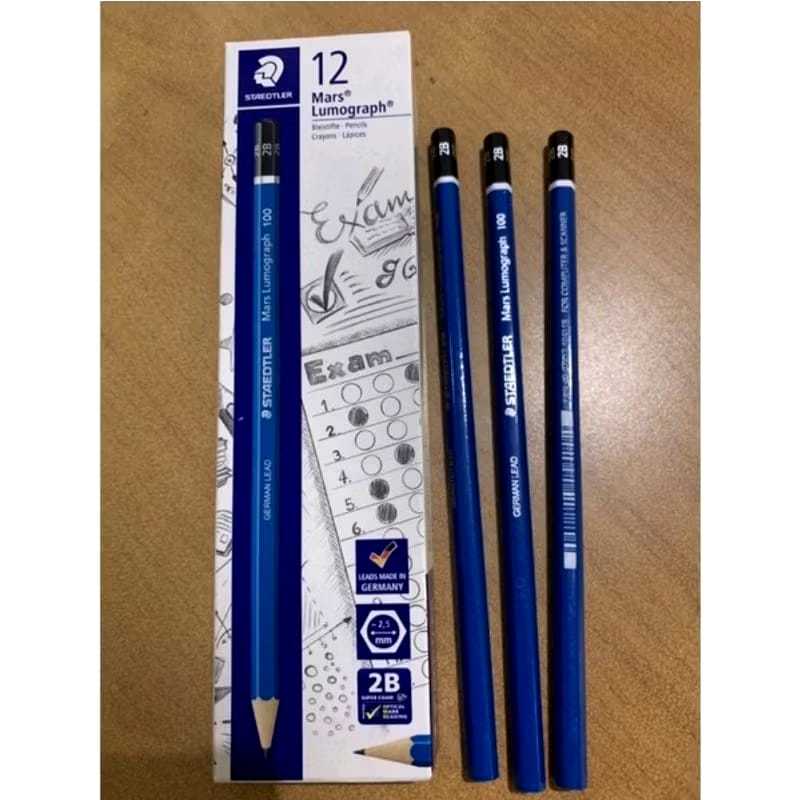 

pensil Staedtler 2B / pensil staedler / staedler - TERLARIS