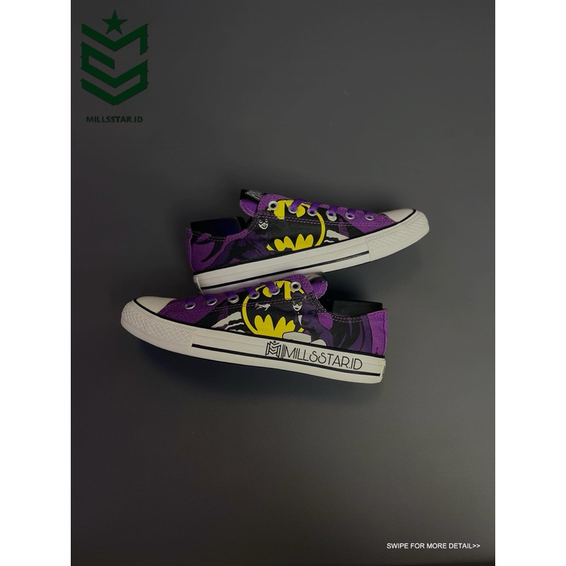 CONVERSE CTAS DC COMIC PURPLE “BATMAN CATWOMAN”
