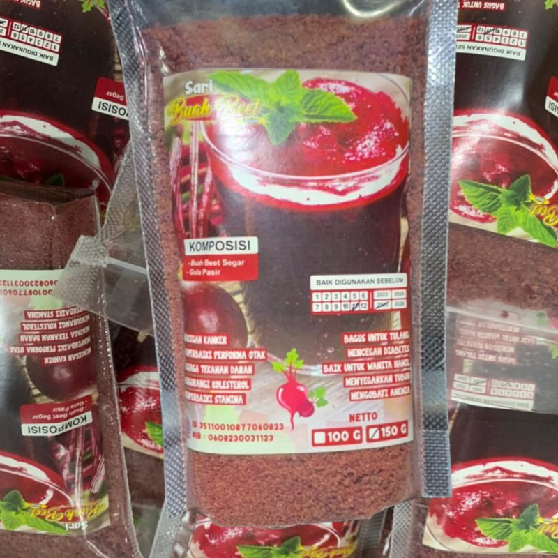 

Ekstrak buah bit 150g