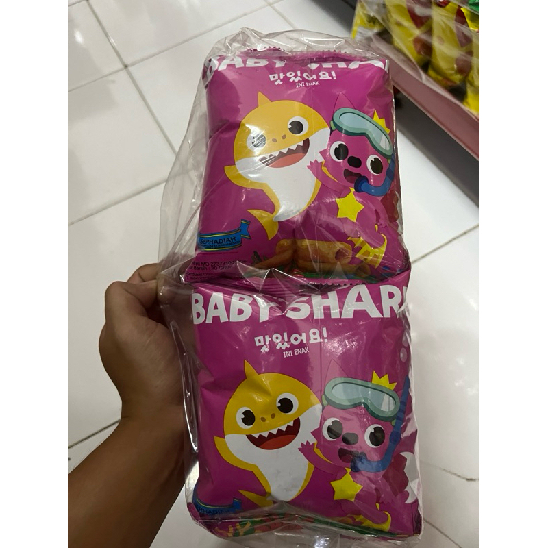 

Baby Shark Jajanan Anak Berhadiah Mainan 10pcs