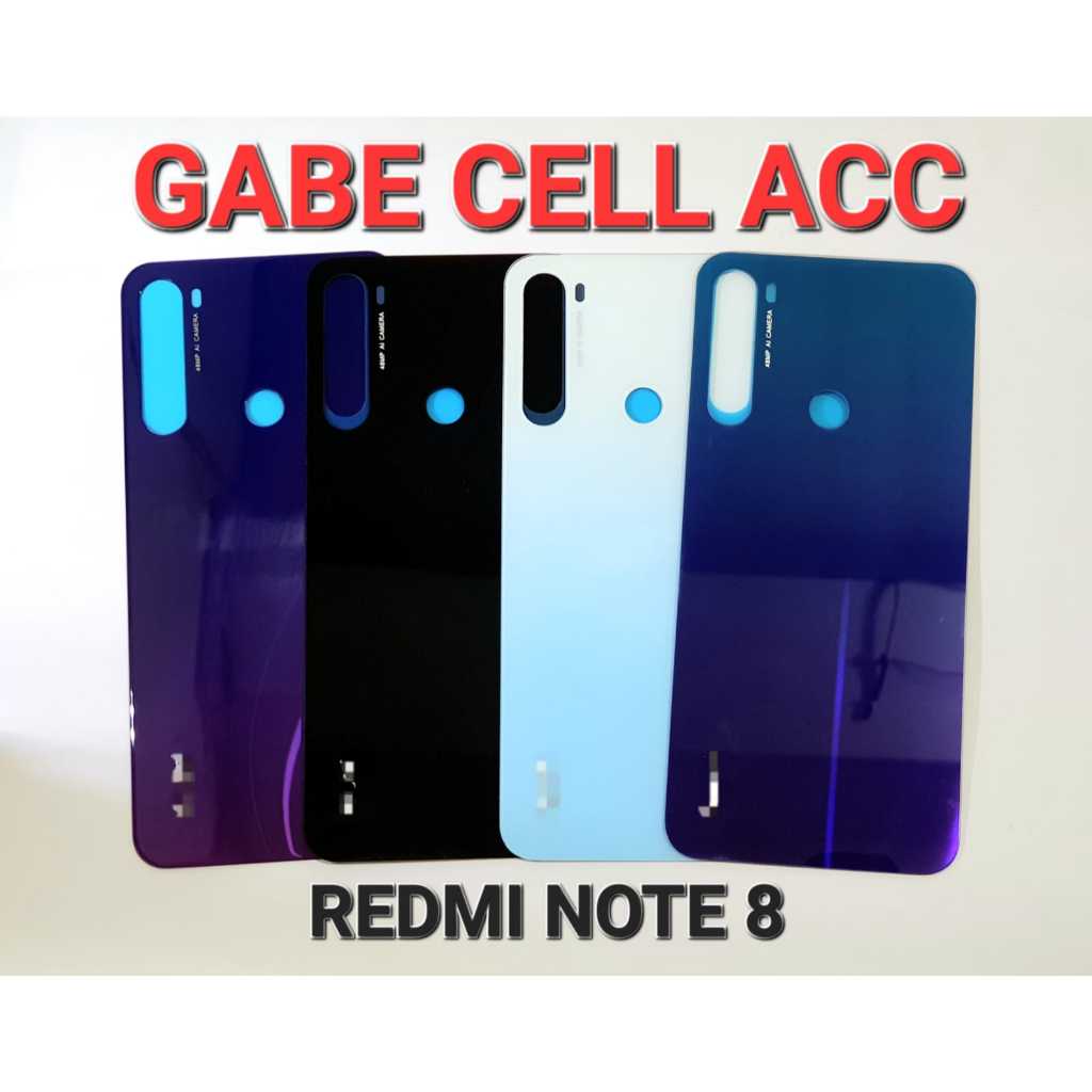 BACKDOOR REDMI NOTE 8/CASING/TUTUP BELAKANG BATERAI REDMI NOTE 8