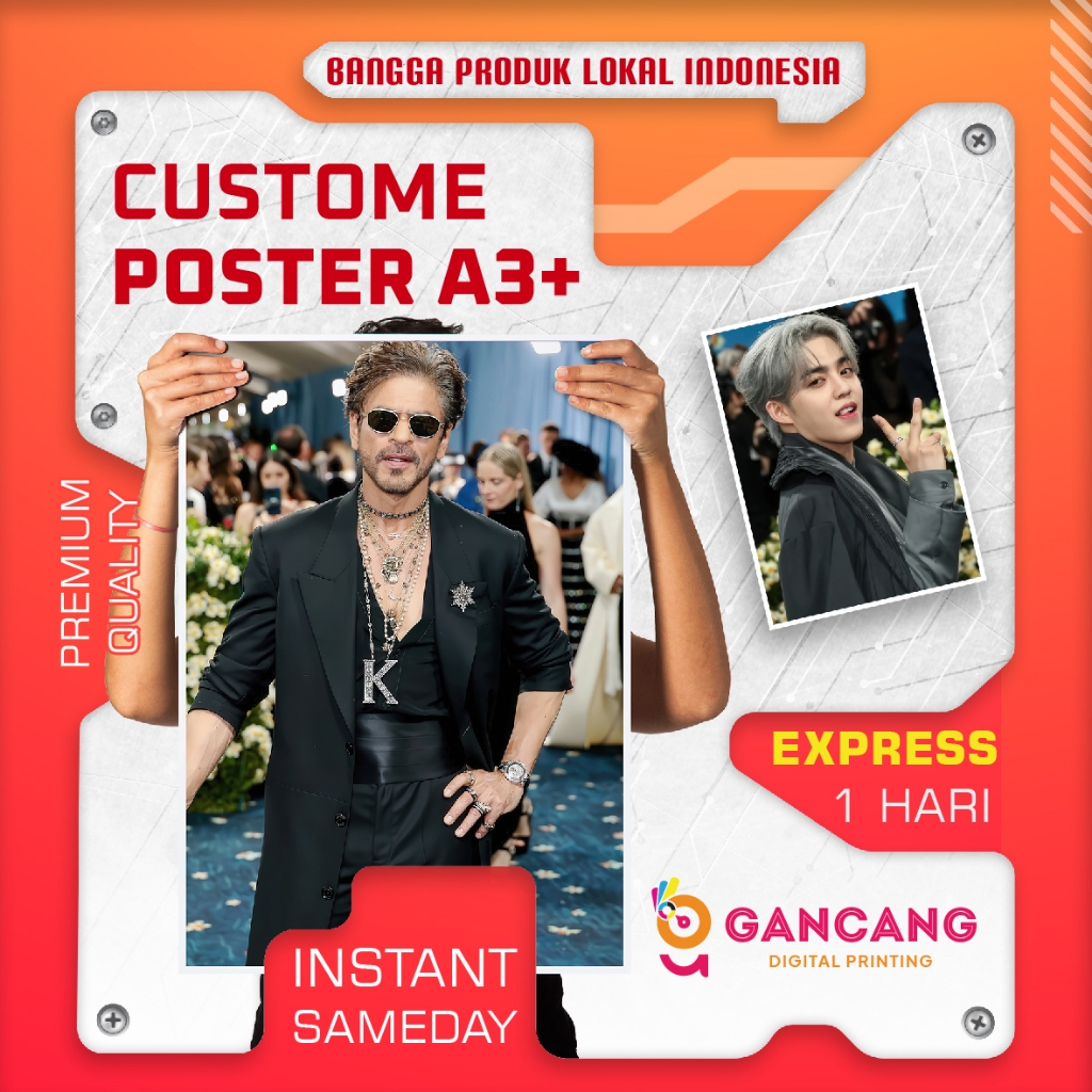 

CETAK POSTER A3+ - BAHAN ART PAPER, ART CARTON, MATTE PAPER - EXPRESS & MURAH 1 HARI SIAP