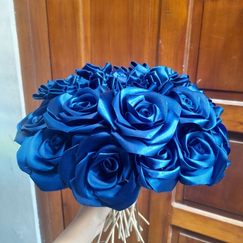 

Bunga Mawar Pita Satin Satuan (BISA REQUEST WARNA) Murah dan Cantik