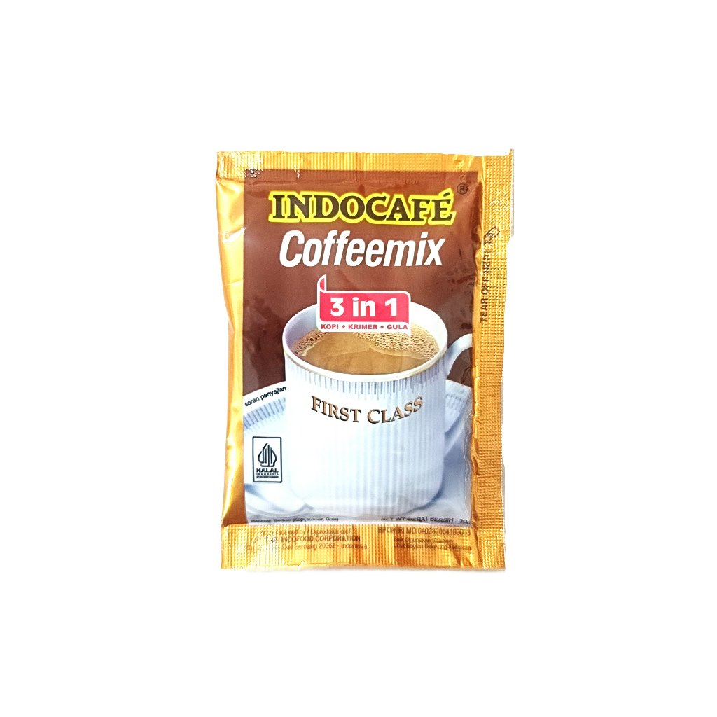 

Indocafe Coffemix kopi coffe 1 Renceng Isi 10 Sachet / INDOCAFE COFFEMIX 3 in 1