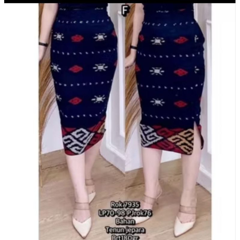 rok span tenun asli tenun jepara
