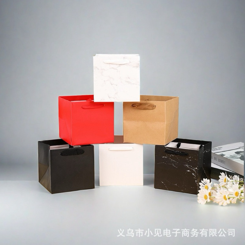 

FLOWER PAPER BAG MARBLE GODDIE BAG KADO PAPER BAG HAMPERS HADIAH